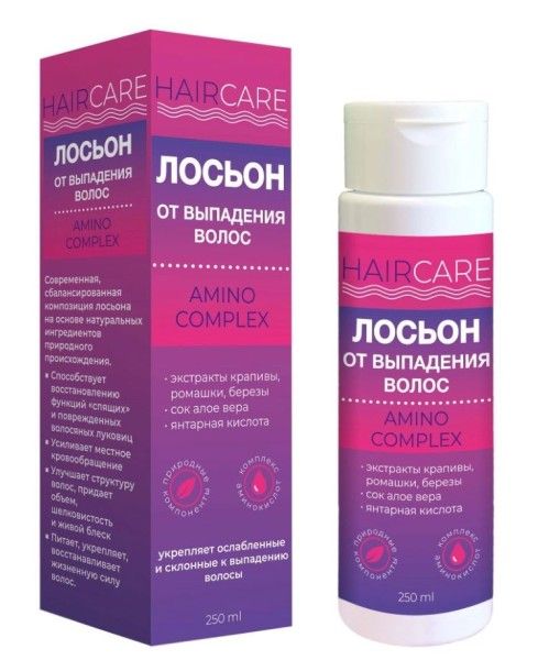Изображение товара Лосьон Hair Care от выпадения волос Аmino Сomplex Медикомед 250мл Лосьон Hair Care от выпадения волос Аmino Сomplex Медикомед 250мл фотография
