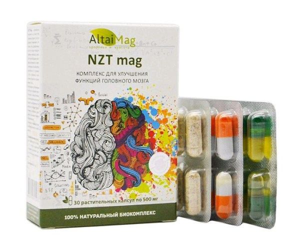 Изображение товара NZT mag для улучшения мозговой деятельности Алтаймаг 30 капсул NZT mag для улучшения мозговой деятельности Алтаймаг 30 капсул фотография