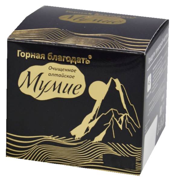 Изображение товара Мумие Горная Благодать концентрат Сашера-Мед 100г Мумие Горная Благодать концентрат Сашера-Мед 100г фотография